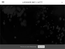 Tablet Screenshot of ledgerbennett.com